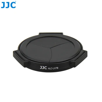 JJC Fotoaparát Black Silver Self-Záchytné Automatické Chránič Auto Šošovky pre PANASONIC DMC-LX7/Leica D-Lux6