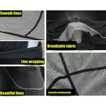 Mens Tepelnej Bielizeň Oblečenie 2016 v Teple Rýchlo-Suché Technológie Povrchových Elastické Sily Long Johns Kompresie na Koni ján Človeka