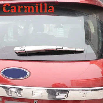 Carmilla Auto Zadné Okno, Stierač Chrome Kryt Exteriéru Refitting Nálepka Pre Ford Everest Endeavour Raider 2016 2017