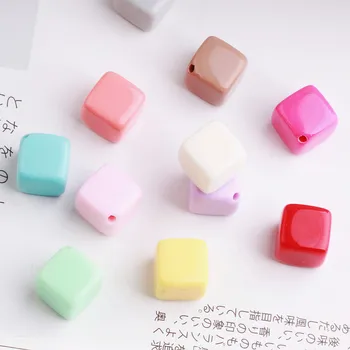 Kórejský farba candy farby Kladne jednootvorová korálky DIY príslušenstvo náušnice náušnice šperky náramok materiál
