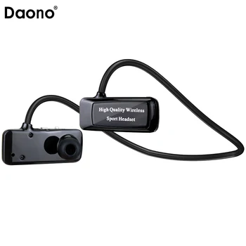 DAONO F5 Bluetooth 4.0 Headset Športové Bezdrôtové Slúchadlá Hudbu Stereo Slúchadlá+Micro SD Kartu+FM Reproduktory