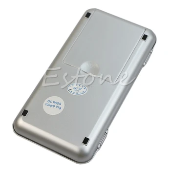 100g 0.01 g Digital Pocket Rozsahu Šperky Presnosť Váhy Elektronické Vyváženie Váhy Meranie M12 dropship