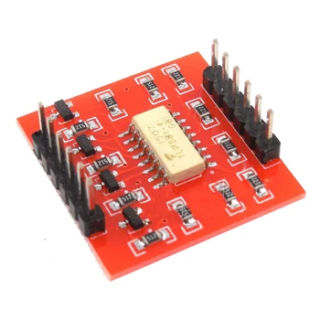 HW-399 4-kanál Optocoupler Izolácie Modul pre Arduino vysoká a nízka úroveň expansion board elektronické stavebné bloky, Červená