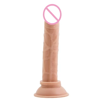 Hismith Dĺžka 14.5 cm, Šírka 2,2 cm Umelá Mini Análne Dildo Silikónové Mäkké prísavky Penis Pre Ženy, Dospelých, Sexuálne Produkty