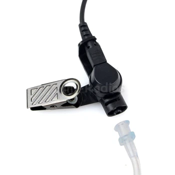 Nový 2,5 mm 1 Pin Akustické Trubice Slúchadlo Mikrofón PTT Headset pre Vysielačky Motorola Walkie Talkie T6200 T5600 MH370