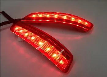 EOsuns LED nočné beží svetlo + brzdové svetlo + zase signál, zadný nárazník svetlo, pre toyota altis corolla, prepínač bezdrôtovej komunikácie