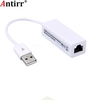 Antirr USB 2.0 RJ45 LAN Ethernet Sieťový Adaptér Pre Apple Mac MacBook Air Notebook PC