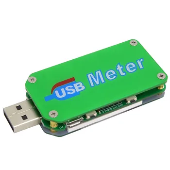 UM24C napätie prúd meter Voltmeter amperimetro nabitia batérie opatrenie kábel odpor 2.0 Farebný LCD Displej USB Tester 20%