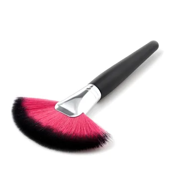 1pc make-up Štetce Blush Brush Black Ružové Vlasy Nadácie Prášok Obrys Korektor Štetec Zvýrazňovač Kozmetické Krásy Základné