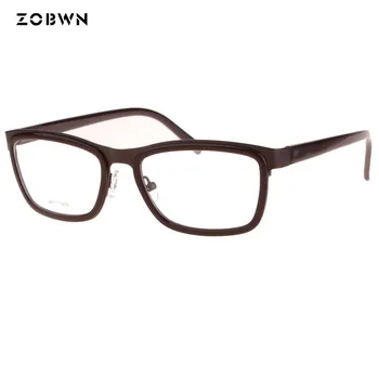 ZOBWN používať Okuliare dioptrické Rám Mužov Oculos de grau masculinos Predstavenie armacao oculos Krátkozrakosť Okuliare Ženy lentes opticos