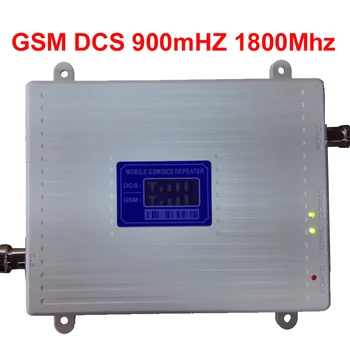 980 big power 30 dbm získať 65dbi LCD displej dual pásma GSM, DCS booster repeater DCS dual pásma booster opakovač signálu zosilňovač