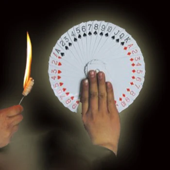 Pochodeň Na Kartu Ventilátor - Oheň Magický Trik Horiace Pochodne na Kartu Ventilátor Trik Fáze magic Rekvizity zmeniť magic rekvizity 83208