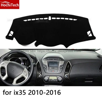 HochiTech pre Hyundai ix35 2010-2016 tabuli mat Ochranná podložka Odtieň Čalúnenia Photophobism Pad auto styling príslušenstvo