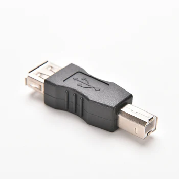 1PC Nový USB 2.0 Typ A Samica na USB Typ B Samec Converter Adaptér USB Tlač Kábel Conector Meniča