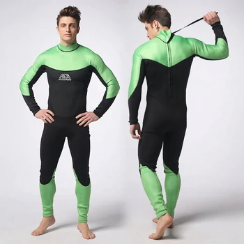 3 mm SCR oblečenie, nepremokavé jeden kus Jumpsuit Vyrážka Stráže teplé vedenie potápačský oblek surfovanie plavky dlhý rukáv Spearfishing