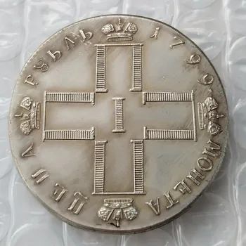 Vysoká Kvalita veľkoobchod 1799 ruskej mince 1 Rubeľ kópiu coper výroba staré mince