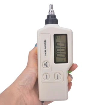 0.1~199.9 m/s Elektronické Vibračné Meter Prenosný AC Výstup Digitálneho Vibračná Frekvencia Analyzer LCD Podsvietený Vibrometer Tester