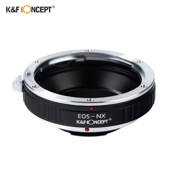 K&F KONCEPT EOS-NX Objektív Adaptér Krúžok Pre Canon EOS EF Objektív Samsung NX Mount Kamery Tela