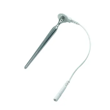 102mm Dia 7,7 mm Elektrické vlny fyzickej šokovej terapie zariadenia z nehrdzavejúcej ocele uretrálne zvuk penis plug electro sex hračky pre mužov