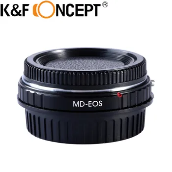 K&F KONCEPT MD na EOS Adaptér Ring Pro bajonet Adaptér pre Minolta MD MC Objektív Canon EOS Camera Tela Adaptéra Zameranie Infinity