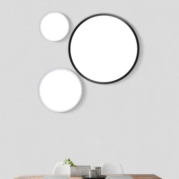 Jednoduché Umenie LED Stropné svietidlo pre obývacia izba, spálňa Plafon led domáce Osvetlenie stropné svietidlo domov osvetlenie svietidlá