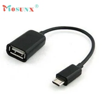 Hot-predaj MOSUNX USB 2.0 Žena Micro B Samec Adaptér, Kábel Micro USB Host Režim OTG Kábel