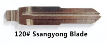 10pcs/veľa KEYDIY Univerzálny diaľkový ovládač Tlačidlo Flip Blade 120# , HYN10 pre Hyndai, Ssangyong