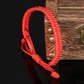 Veľkoobchod Klasické Dobré Šťastie Náramok Kabbalah Červené String Náramky Šperky 10pcs/Veľa Priateľstva Bangles Strany Darček Žena Muž