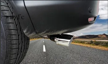 Vysoká kvalita Pre Nissan Qashqai 2016 2017 auto kryt šál exteriéru konci potrubia venovať nerezová oceľ výfukové tip chvost 1pcs/set