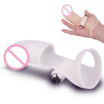 MizzZee silikónové prst, vibrátor stimulateur klitorisu mini vibrátor čarovná palička g mieste masturbator sexe hračky ženy, gay