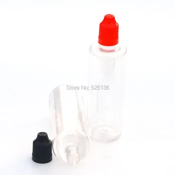 10pcs 100 ml PET Kvapkadla Fľaše Prázdne Plastové Fľaše So Detská Čiapka e Kvapalné Fľaša