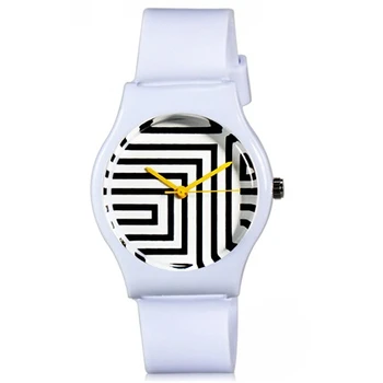 Willis pre Mini dámske Módne bežné hodinky Zebra Vzor Analógové Náramkové Hodinky