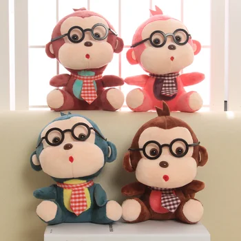 Bábika 21 cm opice plyšové hračky látkové bábiky maskot ženatý darček k narodeninám deti kawaii hračky brinquedos juguetes hot predaj