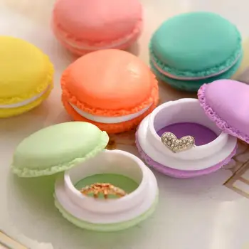 10pcs! Macaron úložný box organizér na šperky Mini Candy Farby 4 Farby, Svadobné darčeky,doprava Zdarma.