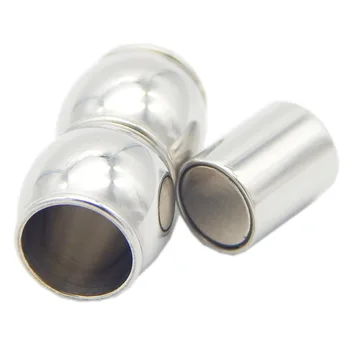 4 mm 5 mm 6 mm Otvor Nerezové Spony, Magnetické Šperky poznatky Pre DIY Kožené Kábel Lano Náramky, Náhrdelníky BXGC-107