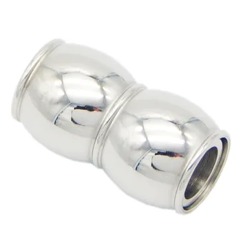 4 mm 5 mm 6 mm Otvor Nerezové Spony, Magnetické Šperky poznatky Pre DIY Kožené Kábel Lano Náramky, Náhrdelníky BXGC-107