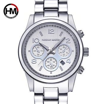 2018 nové HM značky Quartz hodinky pre ženy, luxusné Rose Gold malé dekoratívne ciferníky módne bežné Nerezová Oceľ remienok hodiny 1038
