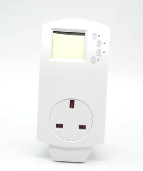 Digitálny pripojte termostat prepínač s UK Pätice Typu