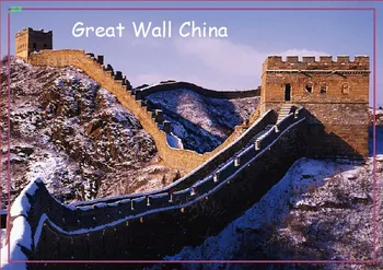 Cestovné Chladničky Magnety 78*54 mm,Veľká čínsky Múr, Čína Pevné Turistické Magnety 20635