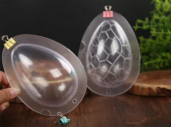 Veľkonočné Deň Nové formy na pečenie HOBBY ručné 3D vajce formovať čokoládu formy želé akryl plesní