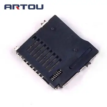 10PCS Micro SD Karty Zásuvka Konektor Pop-up