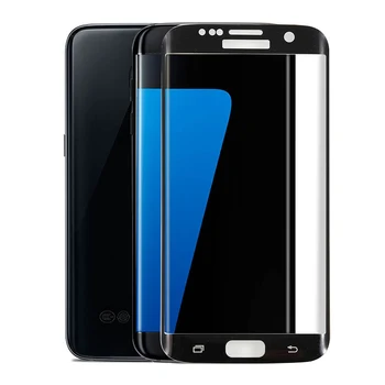 9H Úplné Pokrytie Hodváb Vytlačené Tvrdeného Skla Pre Samsung Galaxy A3 A5 A7 J7 J730 J3 J330 J5 J530 2017 S6 S6 Okraji Screen Protector