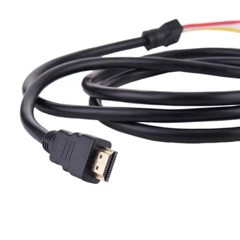 1,5 M HDMI-3 RCA Kábel HDMI Audio AV Adaptér Mužov a Žien Audio a Video AV Kábel pre TV Projektory