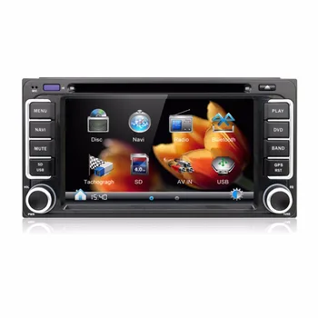 2 DIN Auto DVD GPS Prehrávač pre Toyota Hilux Camry Corolla Prado RAV4 Rádio Stereo V Dash