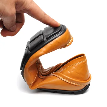 Veľké veľkosti 36-47 mužov bežné obuv muži móda značky mokasíny jar jeseň moccasins mužov originálne kožené topánky pánske topánky byty