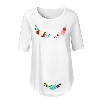 10Pcs/Set Kvet Škvrny Na Oblečenie pre Tlač T-Shirt Oblečenie, Dekorácie Umývateľný Nový Dizajn Diy Príslušenstvo Žehlička Na Prevody