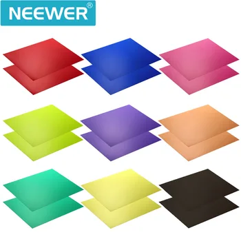 Neewer Oprava Gél Svetlo Filter Priehľadná Farba 12x8.5 