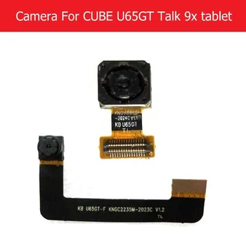 Skutočné Predná & Zadná kamera pre KOCKA U65GT Hovoriť 9x tablet zadná kamera flex kábel pre Cubi U65GT hovoriť 9x Predná Kamera dobré testované
