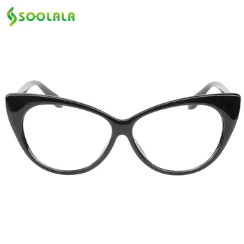 SOOLALA 3ks Cat Eye Okuliare na Čítanie pre Ženy Okuliare na Čítanie +0.5 0.75 1.0 1.25 1.5 1.75 2.0 2.5 3.0 3.5 4.0 Gafas De Lectura