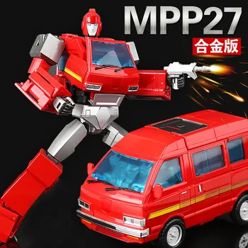 Nové WeiJiang Transformácie MPP27 dielo MP27 Nadrozmerné zliatiny kovové časti autíčka Robot Akcie Obrázok modelu doprava Zadarmo